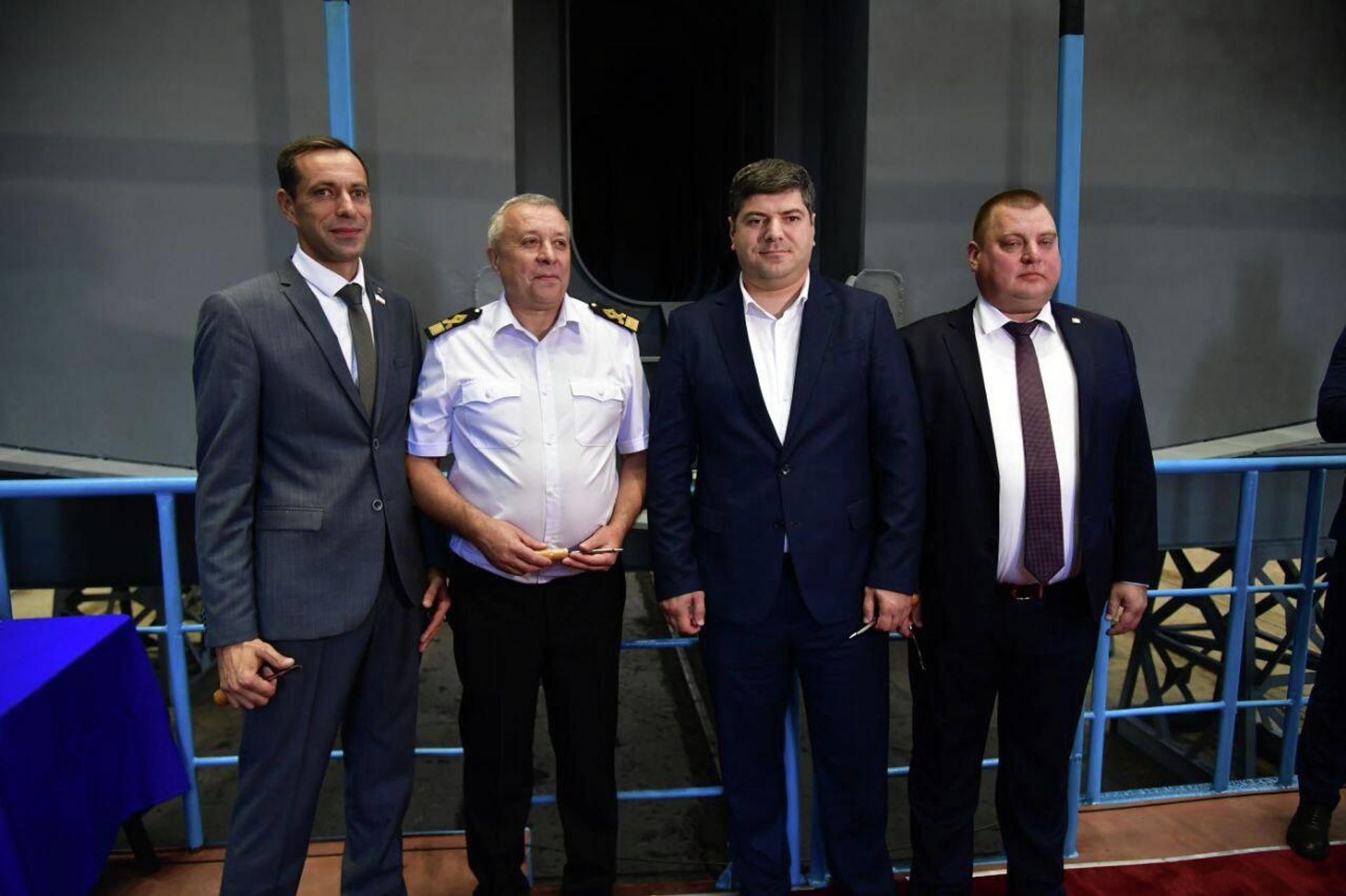 В Керчи заложили буксир ледового класса Arc6 для Росморпорта В Керчи заложили буксир ледового класса Arc6 для Росморпорта - РИА Новости, 1920, 15.09.2025