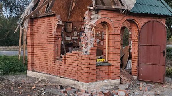 Последствия массированного удара ВСУ по Васильевке Запорожской области