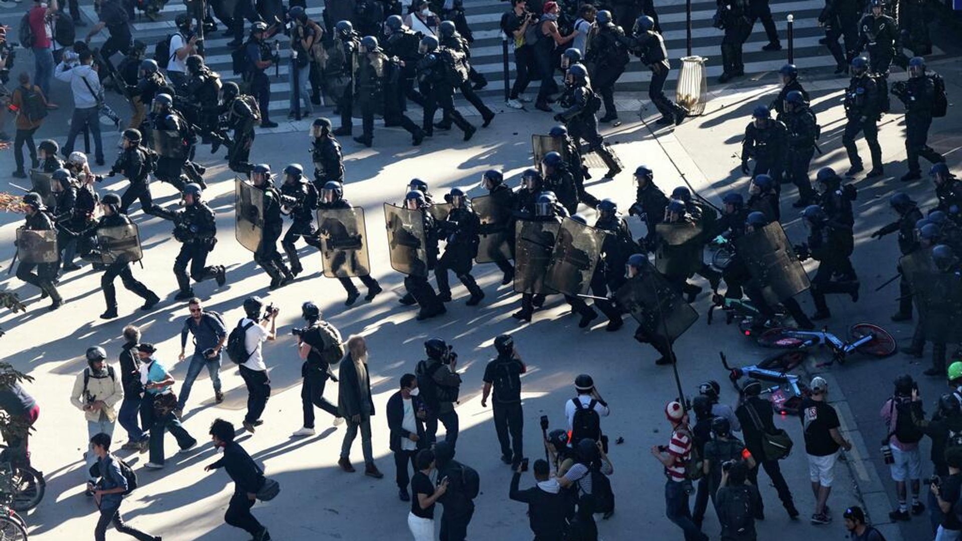 Акции протеста во Франции Акции протеста во Франции - РИА Новости, 1920, 20.10.2026