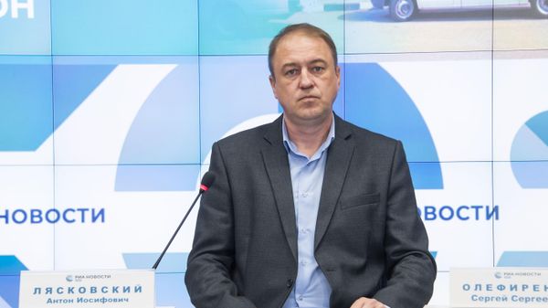 Заместитель министра здравоохранения Республики Крым Антон Лясковский
