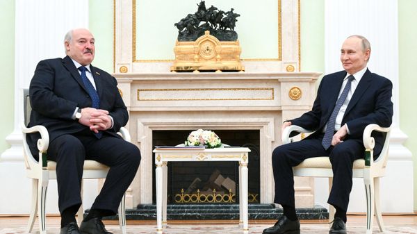 Встреча президента РФ Владимира Путина с президентом Белоруссии Александром Лукашенко. Архивное фото