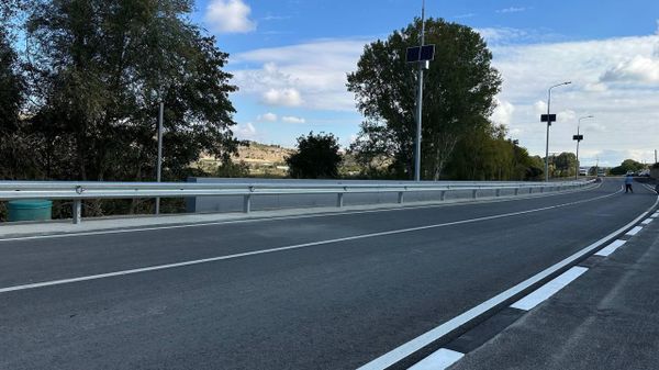 В Бахчисарайском районе Крыма капитально отремонтировали опасный участок дороги