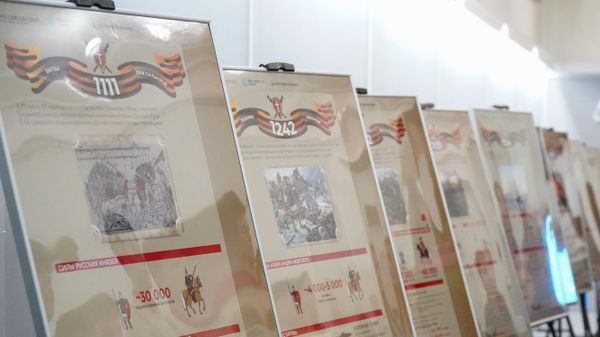 Выставка РИА Новости Крым Защитники земли русской в Мелитополе