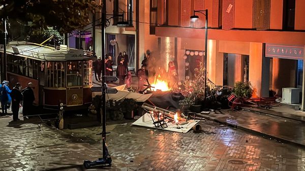 Митинг оппозиции в Тбилиси