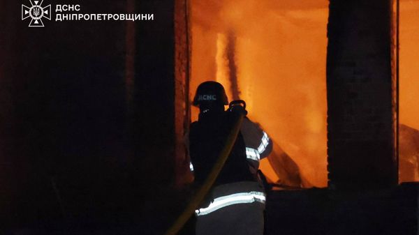 Украинские пожарные