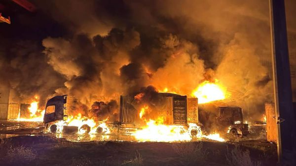 Украинские пожарные