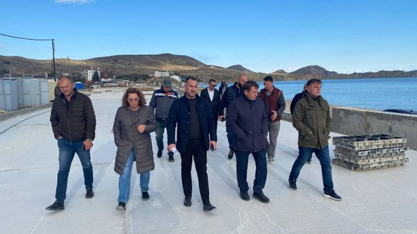 Ход реконструкции набережной в Коктебеле