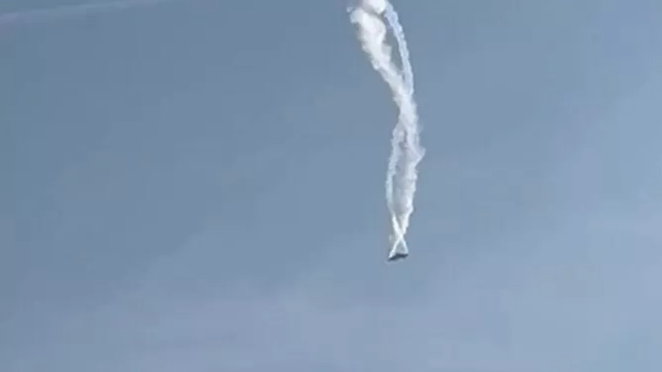 Падение самолета