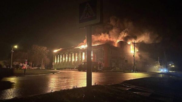 Пожар в Белгородской области