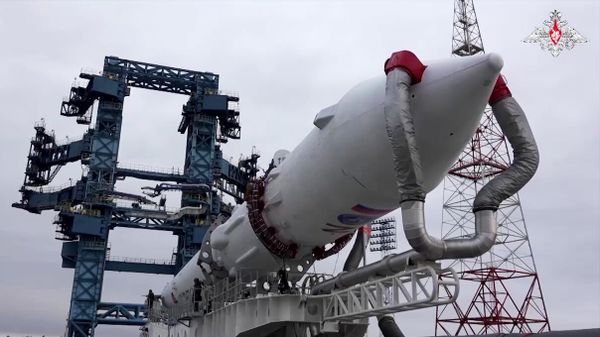 Пуск ракеты-носителя Ангара-1.2