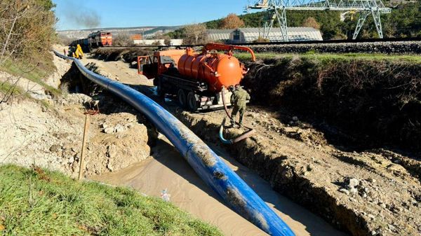  Реконструкция водовода в Балаклавском районе.