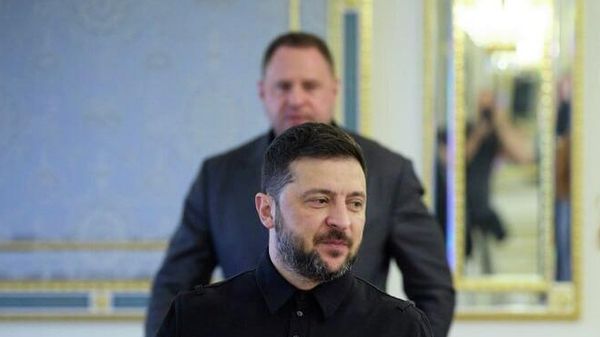 Владимир Зеленский и Андрей Ермак