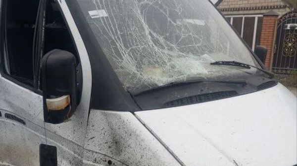 Украинский дрон атаковал автомобиль в Херсонской области
