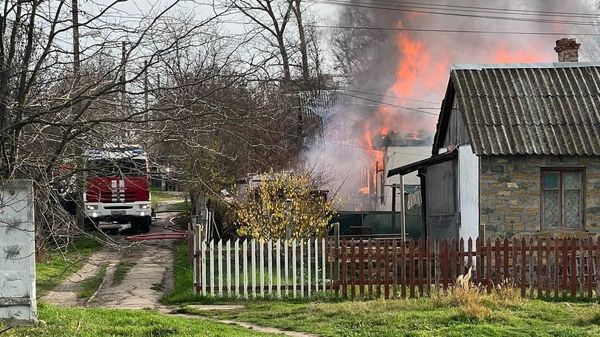 В Джанкое  полицейскими задержана подозреваемая в умышленном поджоге домовладения