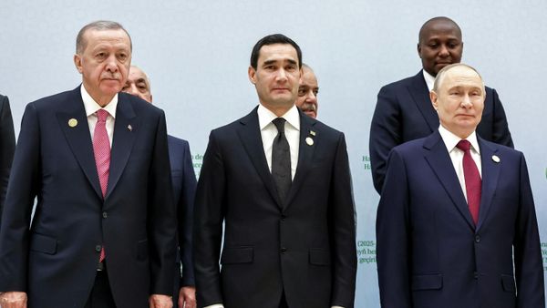 Рабочий визит президента РФ Владимира Путина в Туркменистан