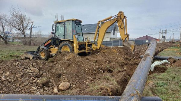 В селе Перевальное приступили к строительству нового водовода