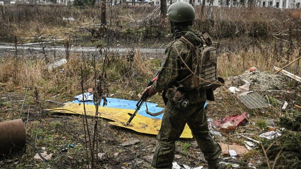Освобожденный российскими войсками Красноармейск