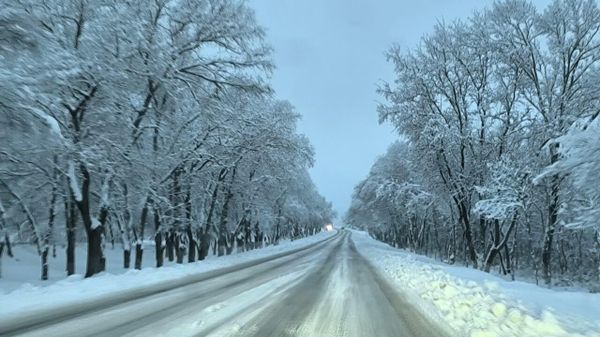 Снег в Крыму