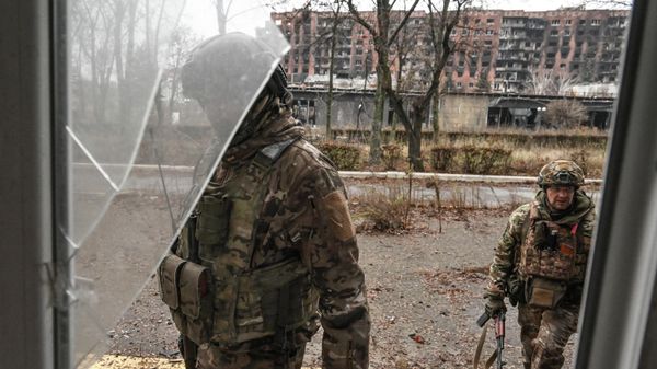 Освобожденный российскими войсками Красноармейск