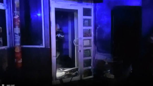 Пожар в Ялте