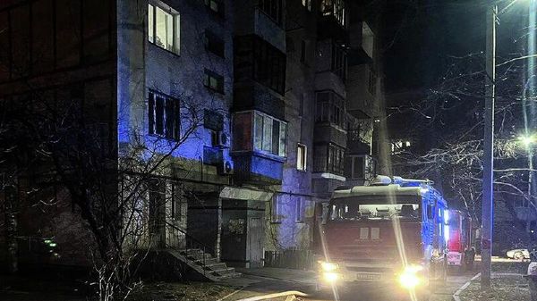 Пожар в Севастополе