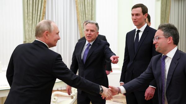 Встреча президента Владимира Путина и спецпосланника президента США Стивена Уиткоффа