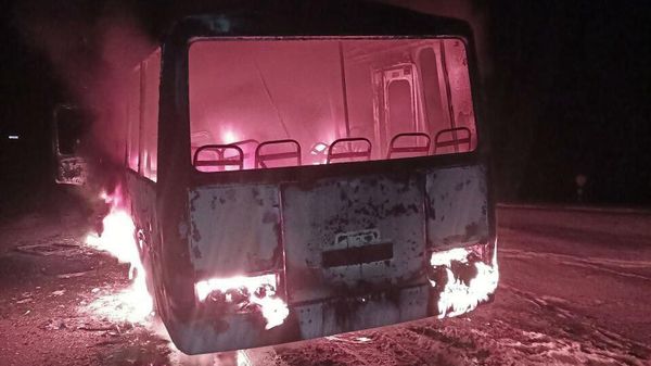 Дрон ВСУ атаковал служебный автобус в Белгородской области