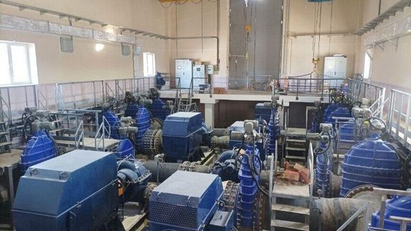 Строительство водонапорной насосной станции в Евпатории