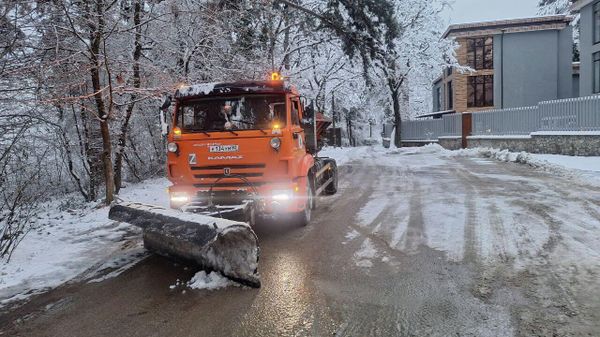 Зима в Крыму