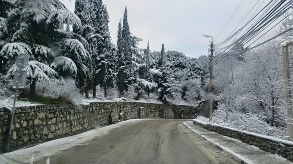 Зима в Крыму