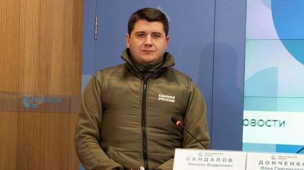 Депутат Государственного Совета РК, военный волонтер Никита Сандалов