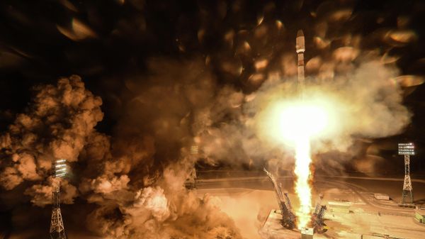 Запуск РН Союз-2.1б со спутниками Земли Аист-2Т
