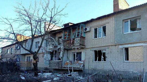 Обстрел Каховки