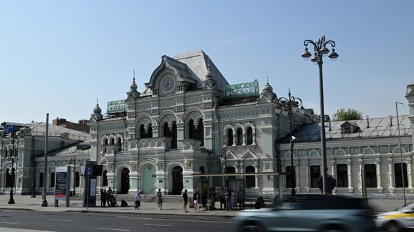 Здание Рижского вокзала после реконструкции
