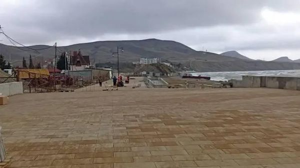 Набережная Коктебеля