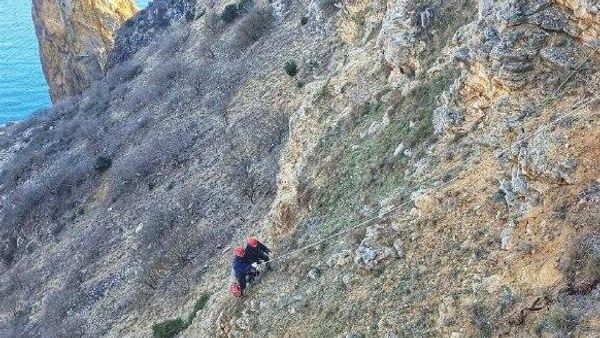 На Фиоленте девушка сорвалась с 15-метровой высоты