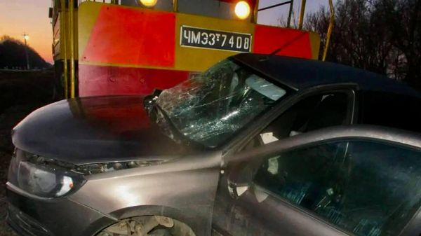ДТП на железной дороге в Воронежской области