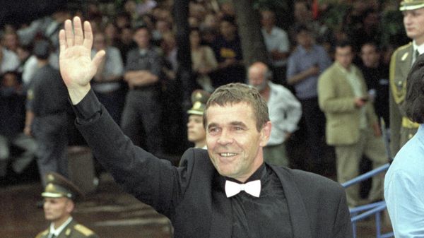 Российский киноактер Алексей Булдаков на XX Московском международном кинофестивале