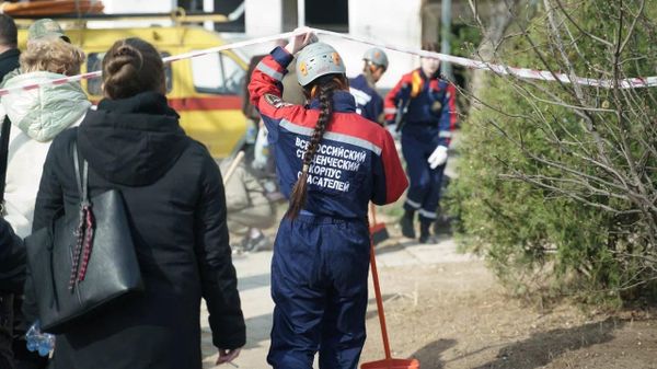 Ликвидация последствия взрыва в Севастополе