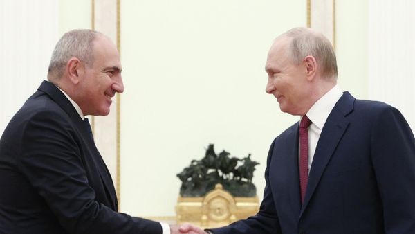 Переговоры президента Владимира Путина и премьер-министра Армении Никола Пашиняна 