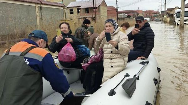 Подтопления после дождей в Дагестане