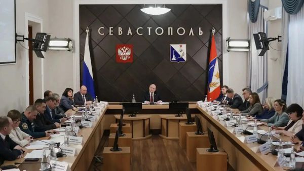 Заседание штаба по вопросам поддержки экономической стабильности Севастополя