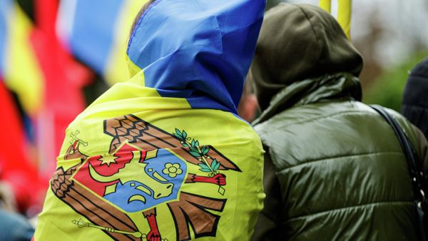 Митинг в Молдавии