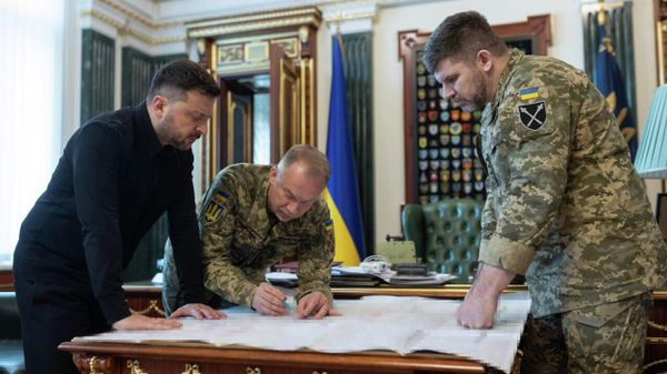 Владимир Зеленский и Александр Сырский