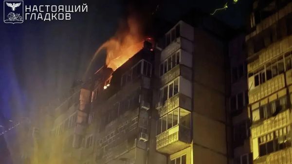 Дрон ВСУ атаковал многоэтажку в Белгородской области
