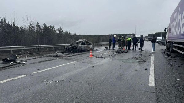Под Екатеринбургом в массовом ДТП с фурой погибли четыре ребенка и ранены трое