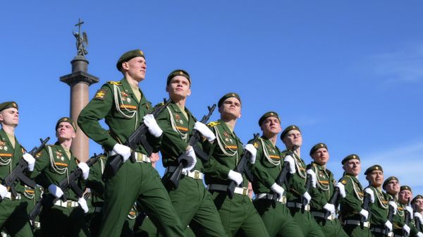 Российские военнослужащие