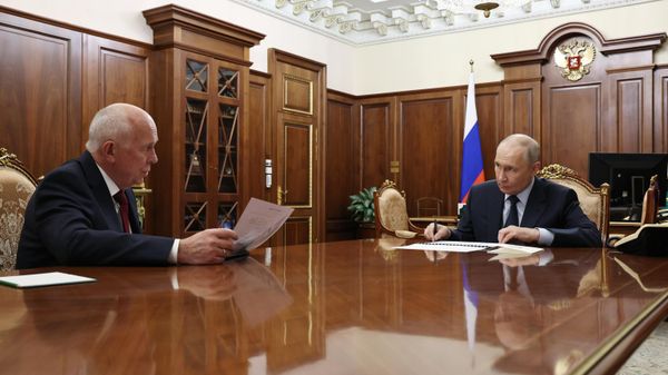 Президент Владимир Путин встретился с главой Ростеха Сергеем Чемезовым