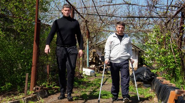 Виктор Шевченко и Василий Литвинко, ветераны СВО