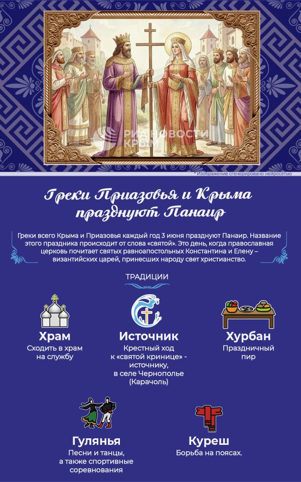 Праздник Панаир. Инфографика